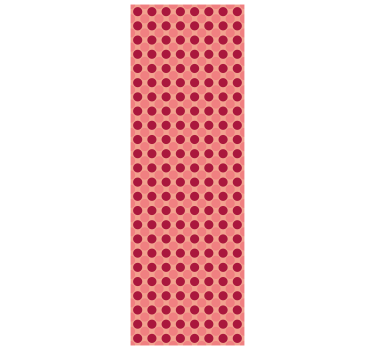 Retro kör alakú geometria Tapéta Pöttyös - TenStickers