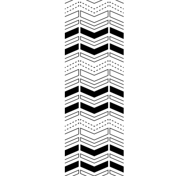 Chevron vonalak minta Tapéta Geometriai - TenStickers