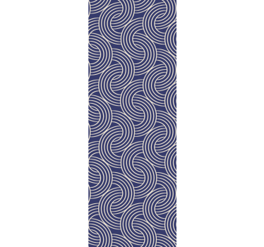 Elegáns spirálhullámok Tapéta Geometriai - TenStickers