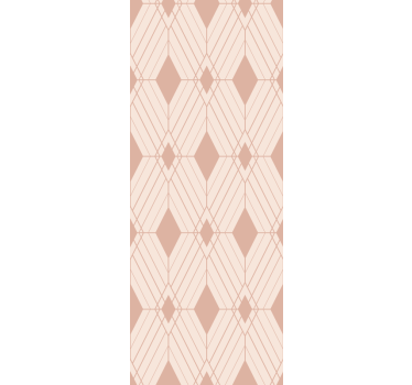 Pasztell deco gyémánt Tapéta Geometriai - TenStickers
