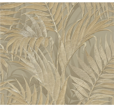 Beige pálma textúra tapéta levelek - TenStickers