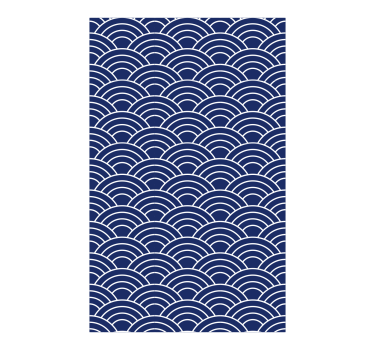 Hullámos vonalak mintázat - tapéta geometriai - TenStickers