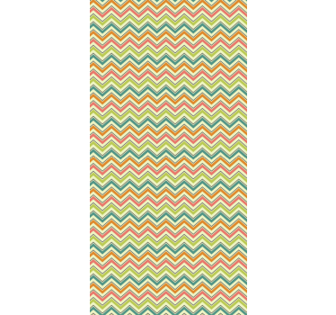 Chevron zigzag minta tapéta geometriai - TenStickers