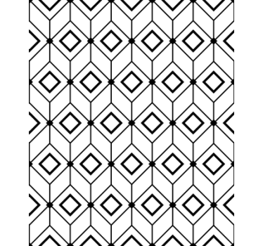 Modern gyémánt elemek tapéta geometriai - TenStickers