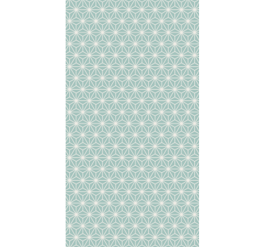 Zöld csillagrobbanás tapéta geometriai - TenStickers