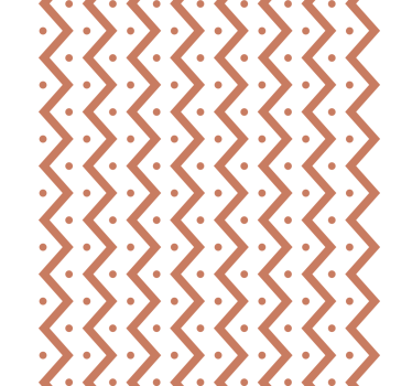 Zigzag és pontok tapéta geometriai - TenStickers