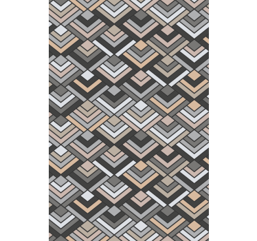 Réteges chevron formák tapéta geometriai - TenStickers