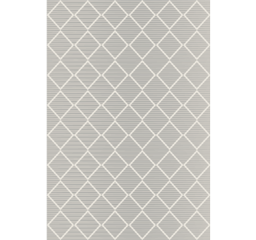 Geometriai tapéta - gyémánt mintás szürke - TenStickers