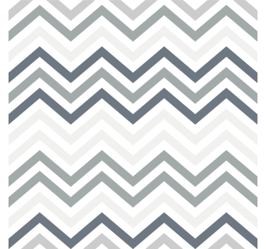 Chic chevron motívum tapéta geometriai - TenStickers