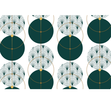 Glamour stílusú geometriai tapéta - TenStickers