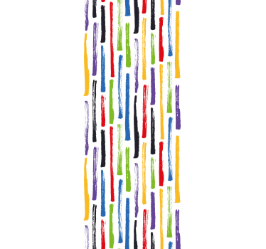 Színes mintás tapéta modern - TenStickers