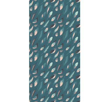 Kézzel rajzolt vintage folytatás - tapéta modern - TenStickers