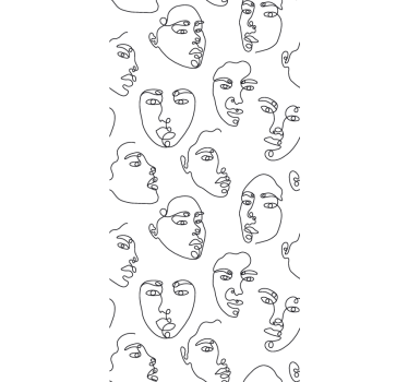 Modern tapéta arcrajz mintával - TenStickers