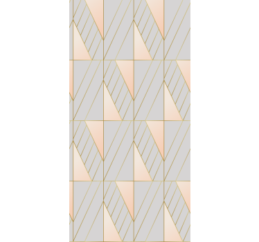 Modern tapéta geometrikus mintás vonalakkal - TenStickers