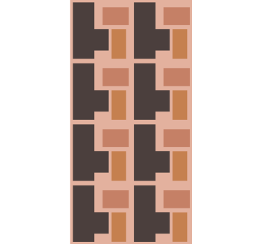Modern tapéta geometrikus formák mintája - TenStickers