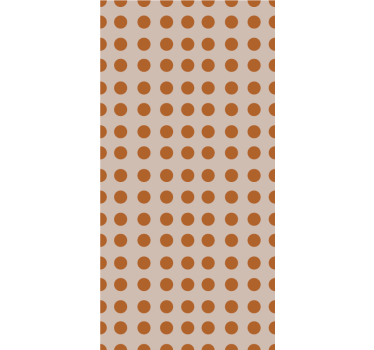 Modern tapéta barna pöttyökkel - TenStickers