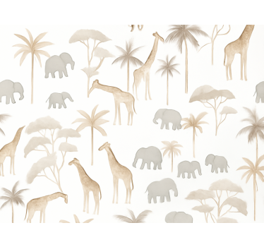 Savannah gyerekszoba tapéta - TenStickers