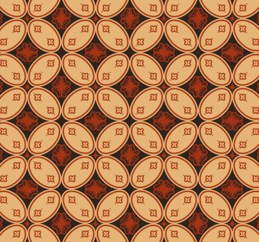 Vintage tapéta retro motívumok - TenStickers