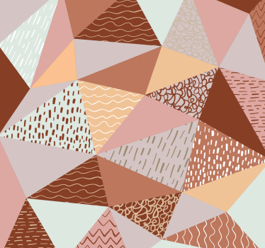 Háromszögek - kompozíció geometriai háromszög háttérkép - TenStickers