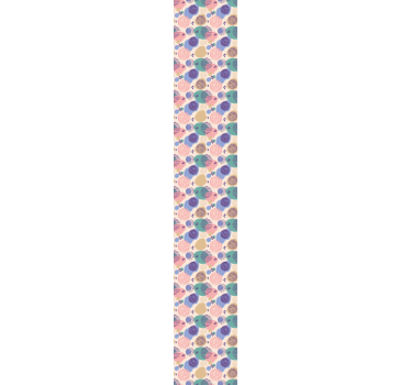 Polka textúra keverék Tapéta Pöttyös - TenStickers