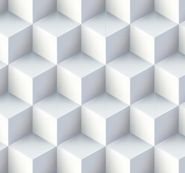 Köbös illúzió Tapéta Geometriai - TenStickers