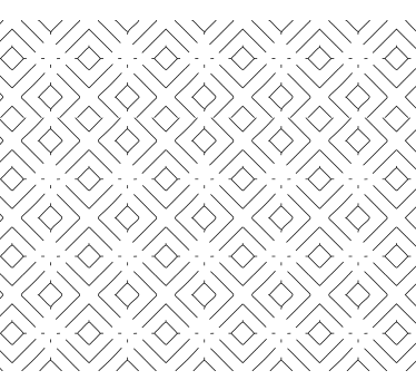 Geometriai fekete / fehér négyzet mintás tapéta - TenStickers