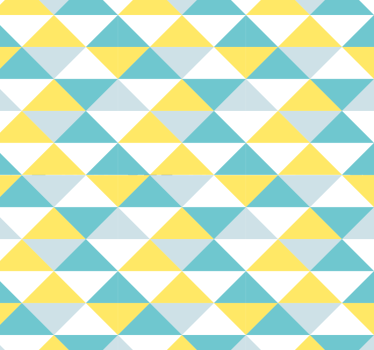 Sárga és kék árnyalatú geometriai csempe hatású háttérkép - TenStickers