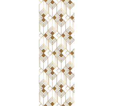 Kubista szimmetria Tapéta Geometriai - TenStickers