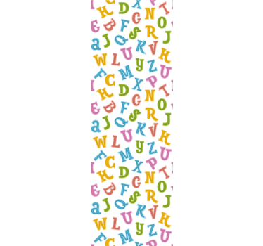 ábécé móka Tapéta felirat - TenStickers
