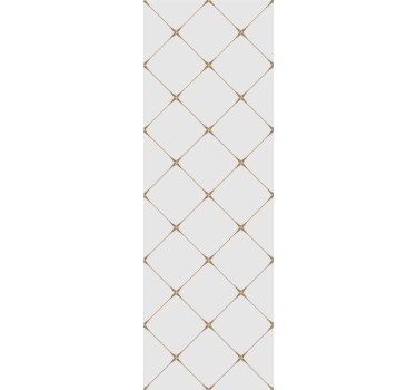 Geometriai gyémánt vonalak Tapéta Négyzet alakú tapéta - TenStickers