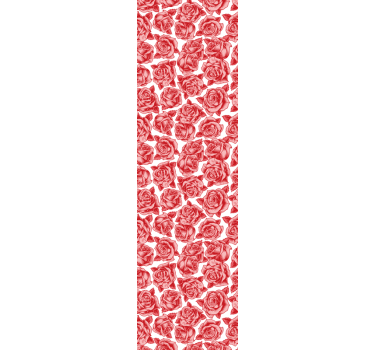 Rózsa mintás elegancia Tapéta Virágok - TenStickers