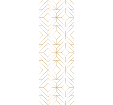 Modern geometrikus minta kortárs tapéta - TenStickers