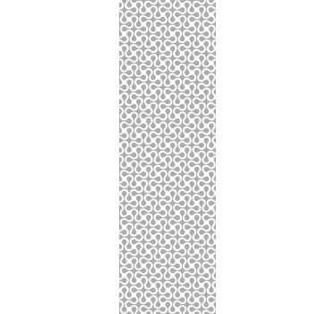 Modern fehér twister kortárs tapéta - TenStickers