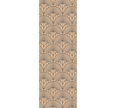Geometrikus legyező minta Tapéta Geometriai - TenStickers
