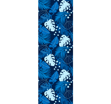 Trópusi monstera design Tapéta levelek - TenStickers