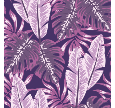 Lila maranta természet tapéta - TenStickers