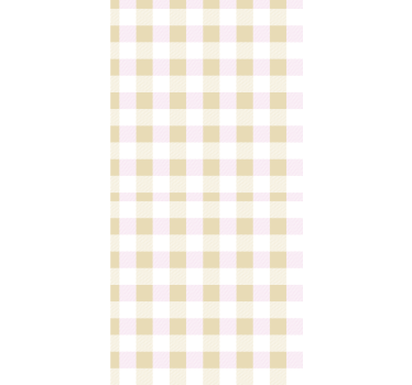 Gingham csekket Tapéta Négyzet alakú tapéta - TenStickers