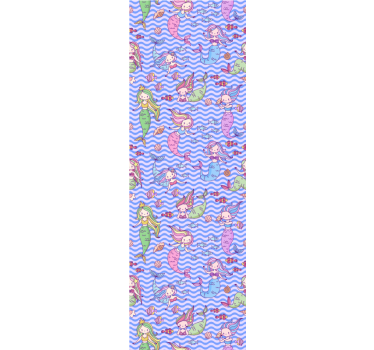 Sellőképek Gyerekszoba tapéta - TenStickers