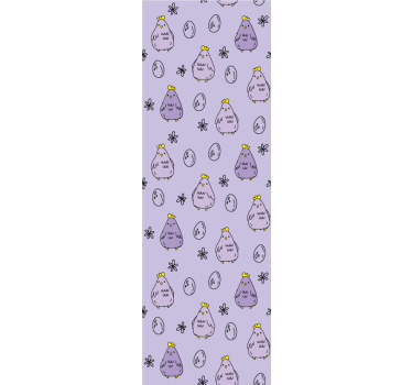 Csaj minta tervezés Gyerekszoba tapéta - TenStickers