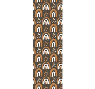 Geometrikus ív motívum Tapéta Geometriai - TenStickers