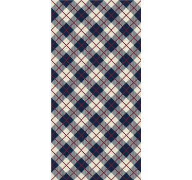 Argyle minta Tapéta Geometriai - TenStickers