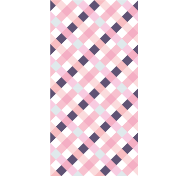 Pasztell argyle minta Tapéta Geometriai - TenStickers