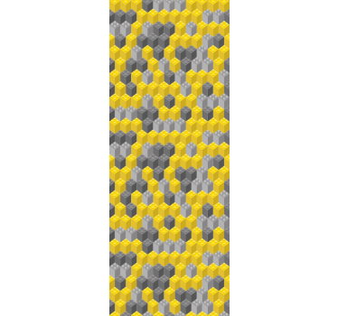 Pantone építőelemek tér mintás tapéta - TenStickers