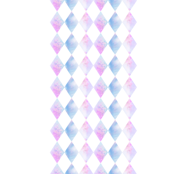Geometrikus harlekin Tapéta Négyzet alakú háttérkép - TenStickers
