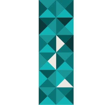 Sötétkék design nappali tapéta - TenStickers