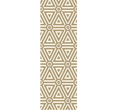 Retro vintage design nappali tapéta - TenStickers