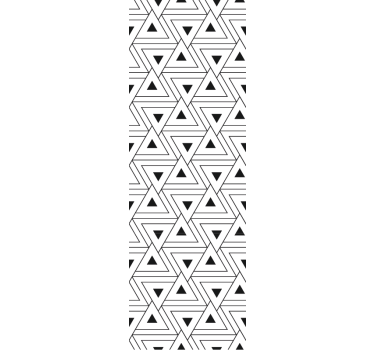 Fekete-fehér design lounge tapéta - TenStickers