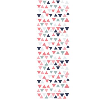 Geometrikus háromszög motívum Tapéta Geometriai - TenStickers