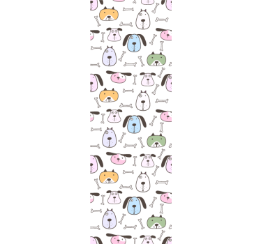 Rajzfilm kutya barátok Tapéta Kutya Tapéták - TenStickers