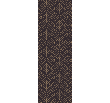 őszi levelek elegáns design kortárs tapéta - TenStickers